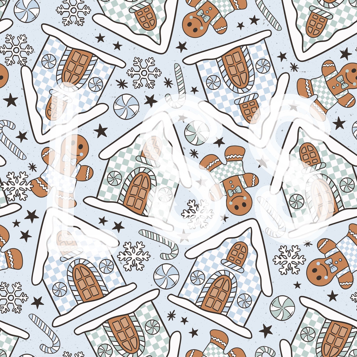 Blue Gingerbread Fella FLASH Pre-order