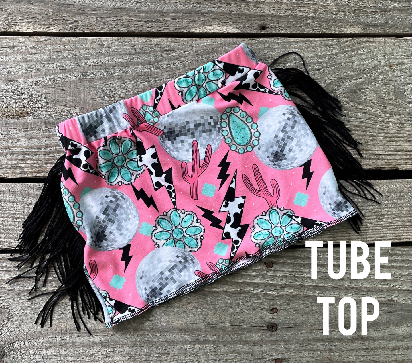 Yeehaw Cowgirl Tube Top