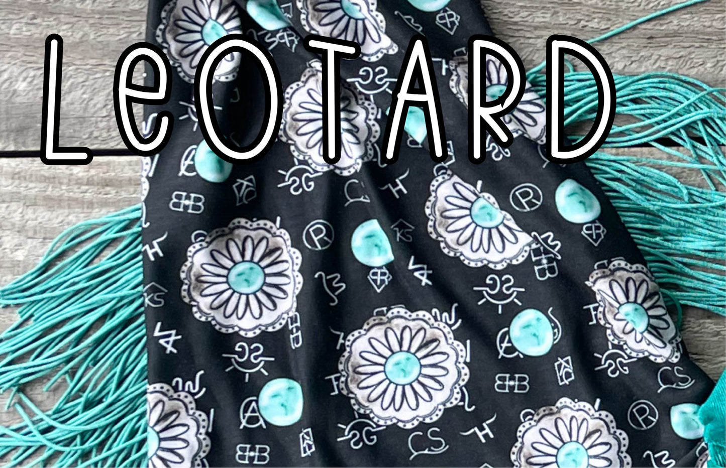 Tarden Turquoise Leotard