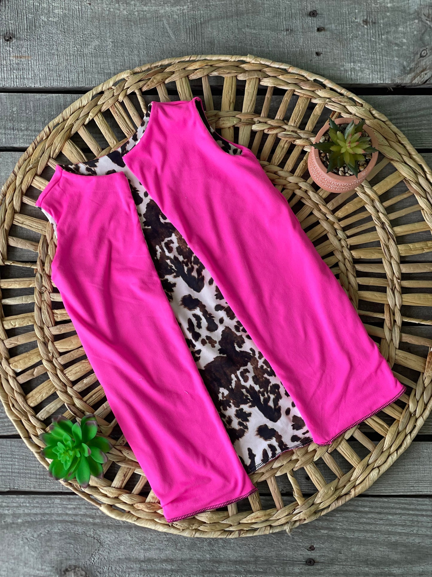Barbie Cowhide Reversible Duster