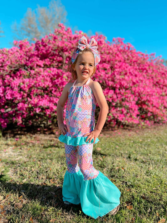 Grace Checker Bows