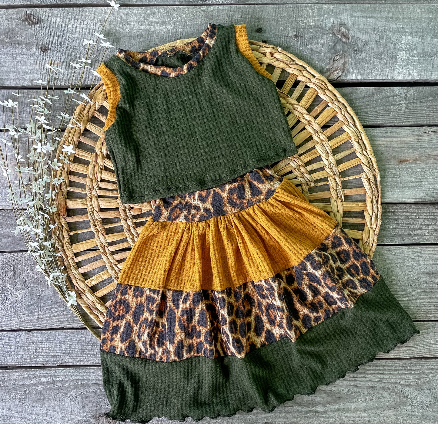 Jungle Fever Waffle Skirt