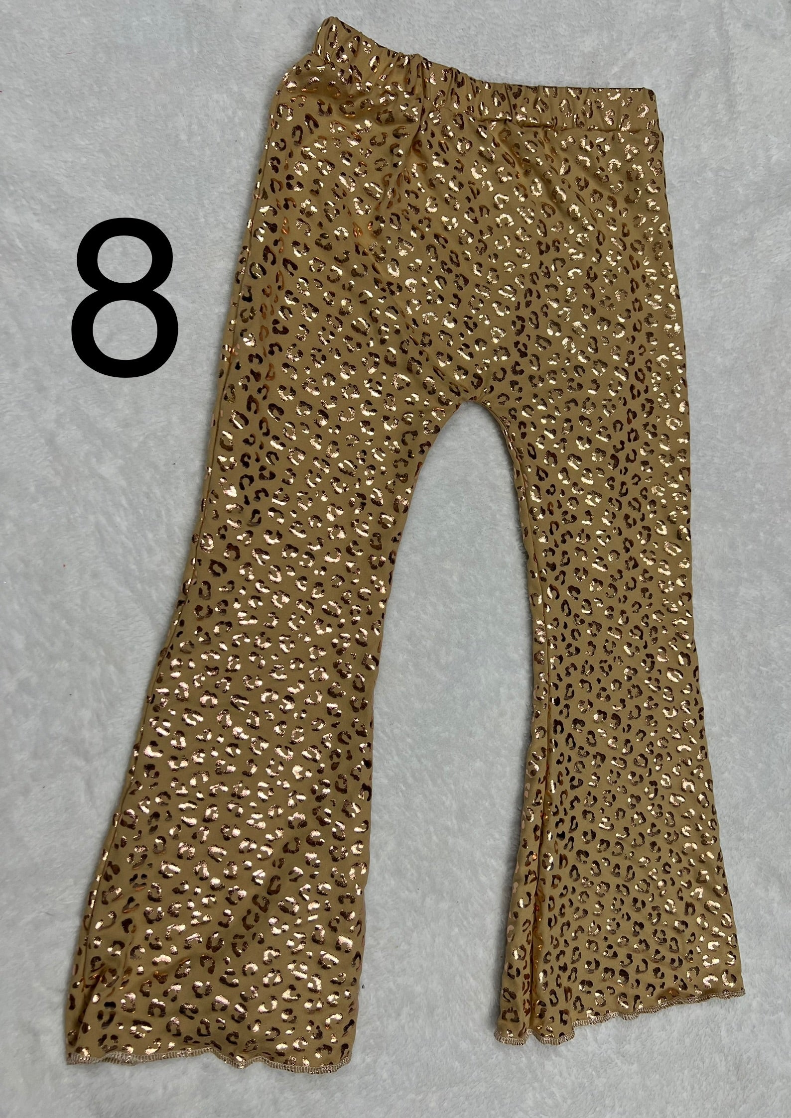 GOLD LEPARD FLARES