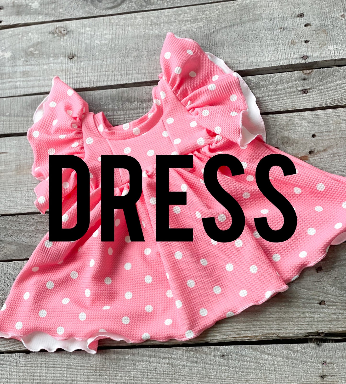 Pink Polka Dot Dress