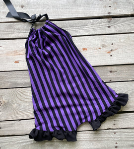 Perfectly Purple Lines Romper