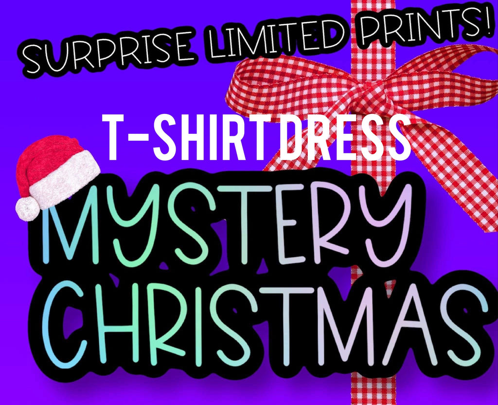 Mystery Christmas T-shirt Dress
