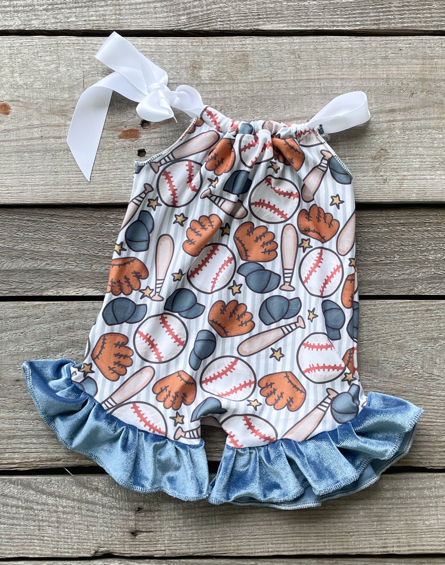 Ole Baseball Romper