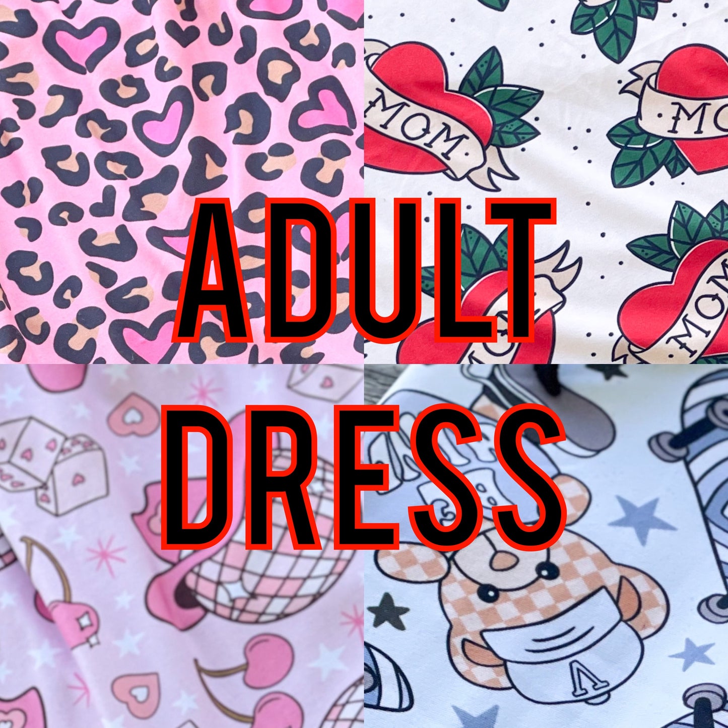 1/6 V-Day Drop Adult Dress