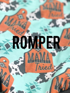 Mama Tried Romper